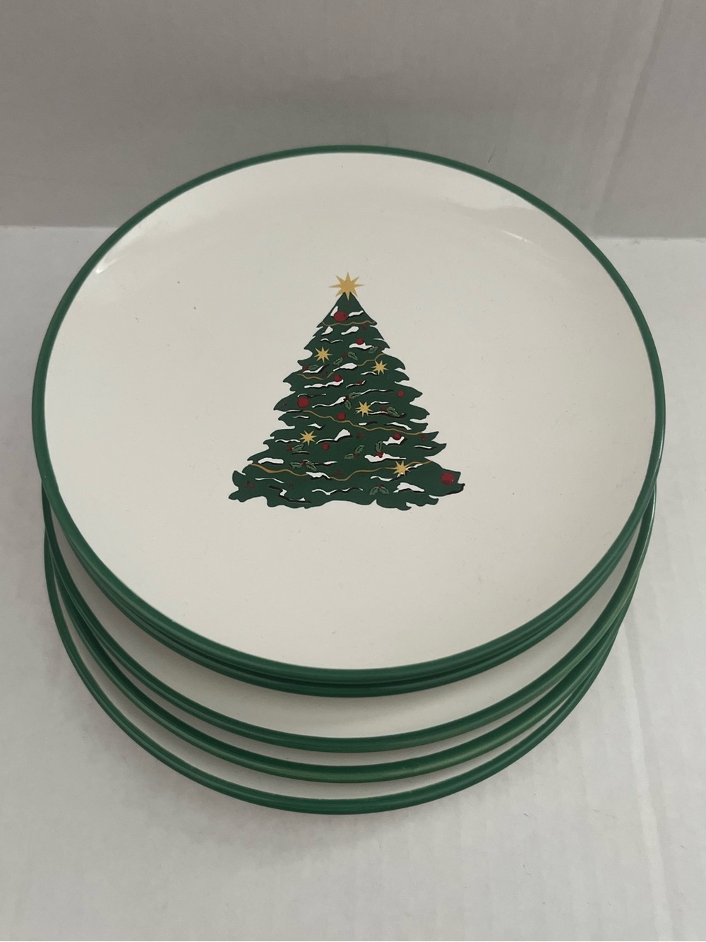 New Target threshold Christmas Appetizer plates set of 5